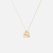 Diamond Tag Necklace